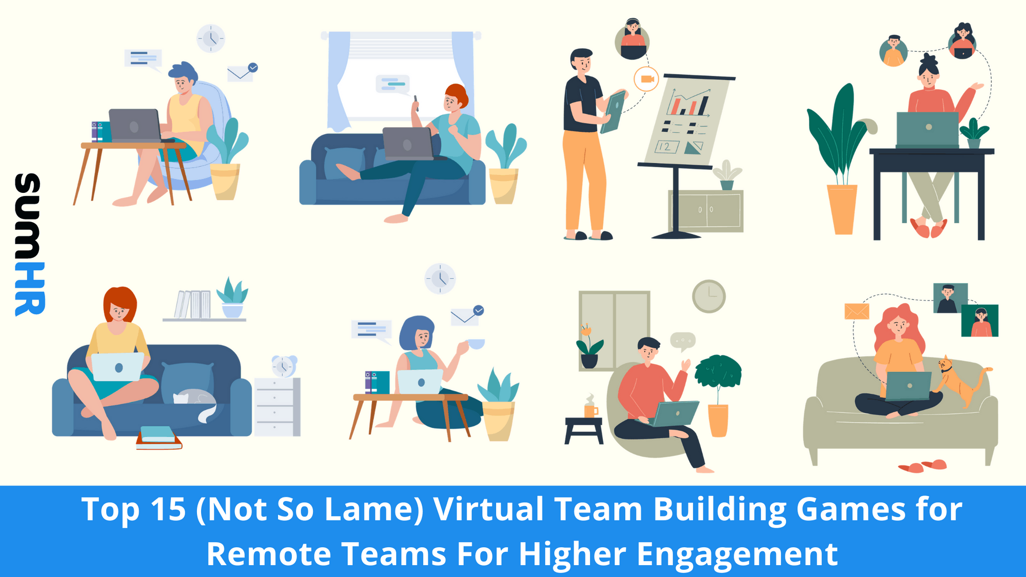 Online drawing games for remote team building