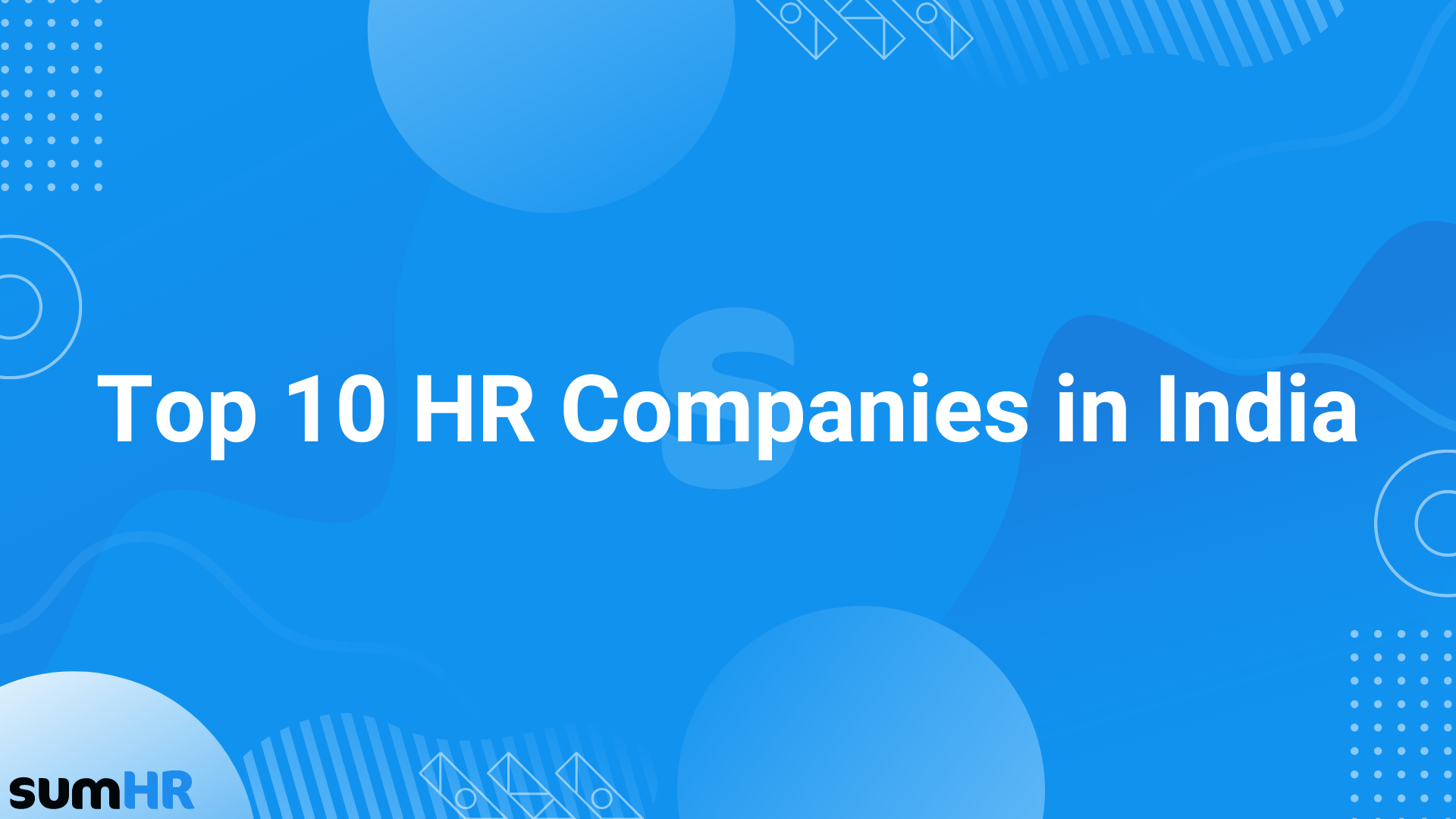 A feature image for top 10 HR companies in India