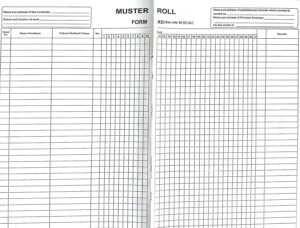 Muster Roll example